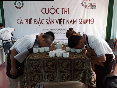 Trưng bày cà phê đặc sản Việt Nam tại Hội chợ - Triển lãm chuyên ngành Cà phê