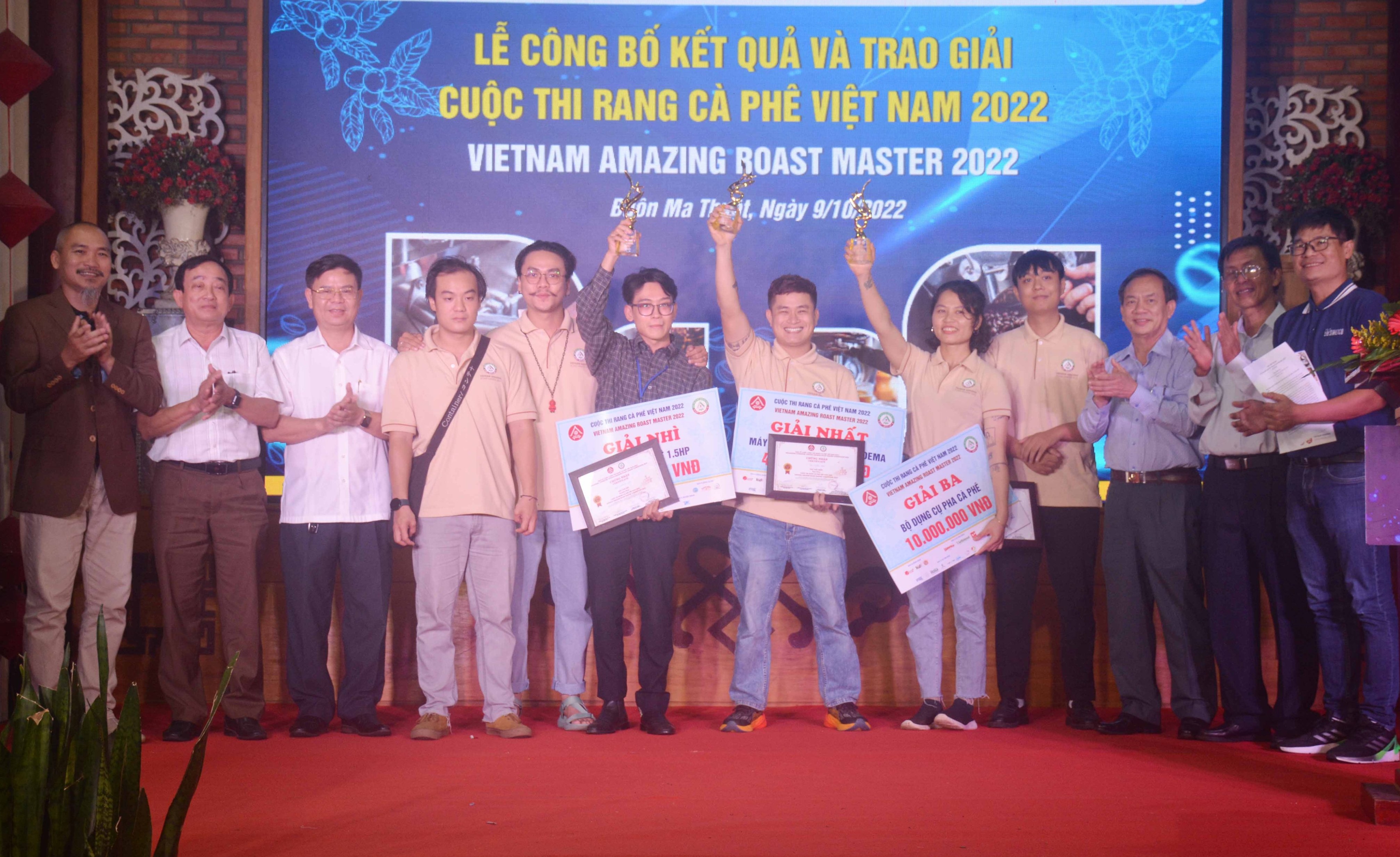 Bế mạc và trao giải Cuộc thi Rang Cà phê Việt Nam 2022
