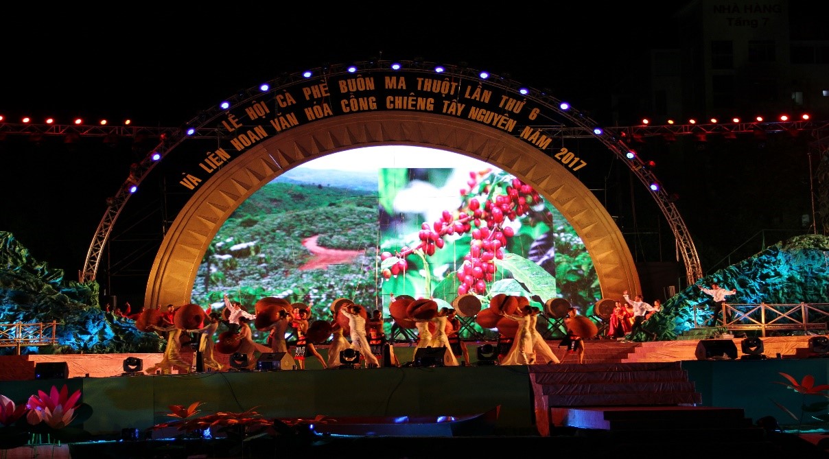 Chọn đơn vị thực hiện nội dung Khai mạc và Bế mạc Lễ hội  cà phê Buôn Ma Thuột lần thứ 8 năm 2023