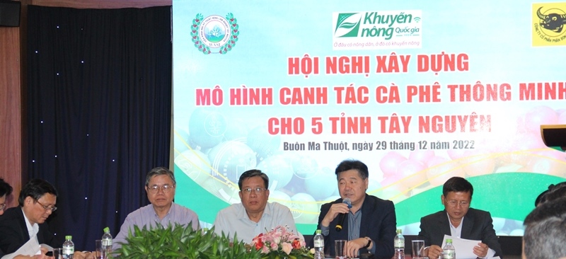 Xây dựng mô hình canh tác cà phê thông minh cho 5 tỉnh Tây Nguyên