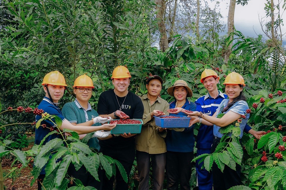 The free coffee day at the 8th Buon Ma Thuot Coffee Festival in 2023