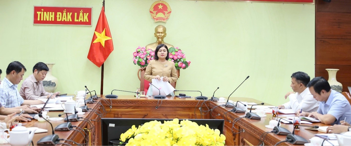 Đôn đốc các đơn vị Báo cáo tiến độ triển khai các hoạt động kỷ niệm 50 năm chiến thắng Buôn Ma Thuột, giải phóng tỉnh Đắk Lắk và Lễ hội Cà phê Buôn Ma Thuột lần thứ 9 - năm 2025