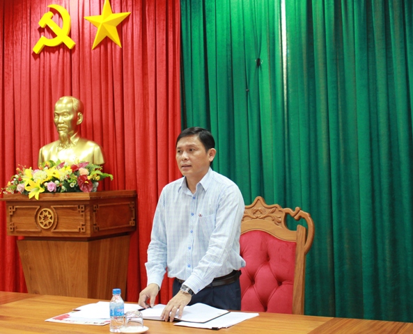 Kết luận của đồng chí Trưởng Tiểu ban Đối ngoại, Lễ tân và Hậu cần Lễ hội cà phê Buôn Ma Thuột lần thứ 6 và Liên hoan văn hóa Cồng chiêng Tây Nguyên năm 2017 tại cuộc họp ngày 09/01/2017.