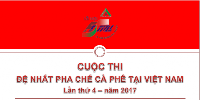 Sơ đồ cuộc thi “The 4th Top of coffee baristas in Vietnam, 2017”